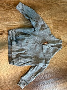 Andy & Evan, Sweater with Pockets, Grey, 18-24 months